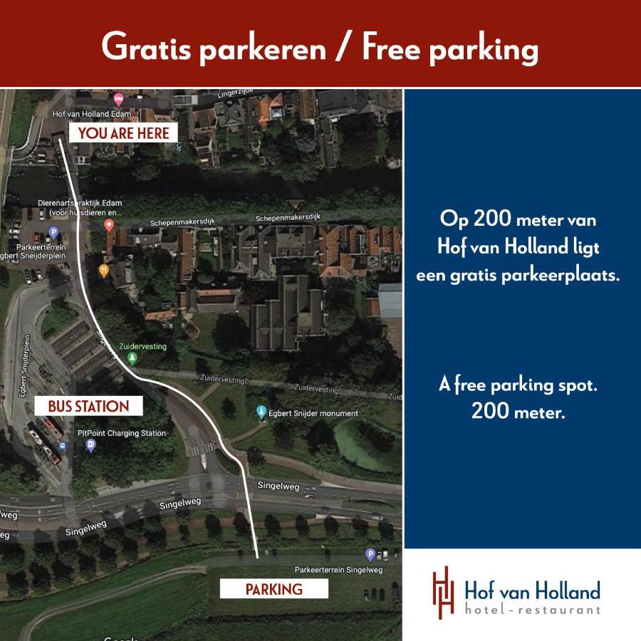 Hof Van Holland Hotel Едам Екстериор снимка